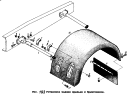 Установка задних крыльев и брызговиков