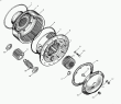 Детали колесной передачи (бездисковые колеса)