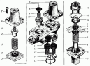 Клапан защитный тройной КрАЗ-64444 и КрАЗ-65101