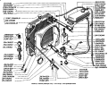 Радиатор, подвеска радиатора, кожух вентилятора, бачок расширительный