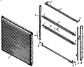 Жалюзи радиатора 5320-1310110