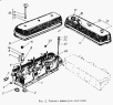 Головка цилиндров двигателя
