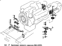 Крепление силового агрегата МАЗ-64255