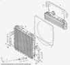 Установка радиатора и уплотнителей радиатора