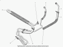 Трубопроводы и радиатор масляный гидроусилителя руля