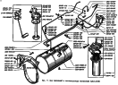 Бак топливный и топливопроводы автомобиля КрАЗ-256Б1
