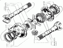 Дифференциал межколесный переднего моста