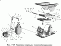 Подставка сиденья с пневмооборудованием