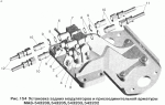 Установка модуляторов и присоединительной арматуры МАЗ-543208, 543205, 543203, 543202
