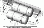 Установка ресиверов и присоединительной арматуры на МАЗ-543208, 543205 с пневмоподвеской