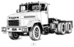 Общий вид автомобиля КрАЗ-64431