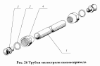 Трубки магистрали пневмопривода