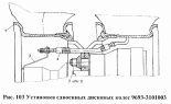Установка сдвоенных дисковых колес 9693-3101003