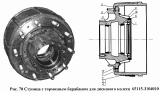Ступица с тормозным барабаном для дискового колеса 65115-3104010