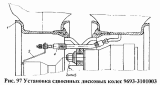 Установка сдвоенных дисковых колес 9693-3101003