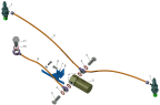 Электромагнитный клапан и штифтовые запальные свечи