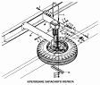 Крепление запасного колеса