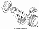 Тормоз заднего моста