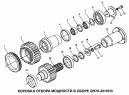 Коробка отбора мощности в сборе QH70-4211010