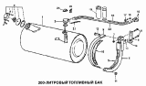 Топливный бак 200л