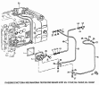 Пневмосистема механизма переключения КПП 5s-111gr 5S-150GP, 4S-130GP