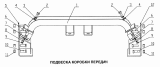 Подвеска коробки передач
