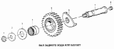 Вал заднего хода КПП 9JS150T