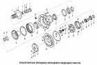 Планетарная передача переднего ведущего моста