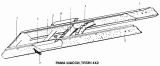Рама шасси, тягач 4x2