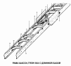 Рама шасси, тягач 6x4 с длинной базой