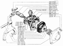 Механизм блокировки межколесного дифференциала