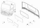 Каркас и остекление задней стенки