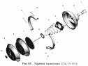 Камера тормозная 5336-3519210