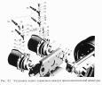 Установка задних тормозных камер и присоединительной арматуры