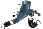 Установка тройника