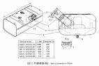 Бак топливный в сборе 5511-1101010-10