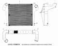 Теплообменник охлаждения наддувочного воздуха в сборе Э4308-1170300-01