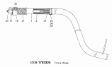 Тяга в сборе 4308-1703325