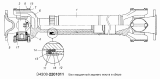 Вал карданный заднего моста в сборе Э4308-2201011