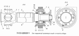 Вал карданный промежуточный с опорой в сборе Э4308-2202011