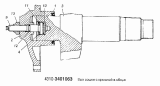 Вал сошки с крышкой в сборе 4310-3401063