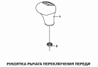 Рукоятка рычага переключения передач