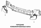 Передние комбинированные фары