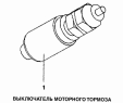 Выключатель моторного тормоза