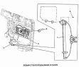 Левый стеклоподъемник в сборе