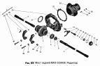 Мост задний МАЗ-533608. Редуктор
