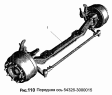Передняя ось 54326-3000015