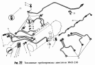 Топливные трубопроводы двигателя ЯМЗ-238