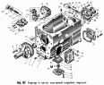 Картер и насос масляный коробки передач