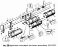Крепление воздушных баллонов МАЗ-509А